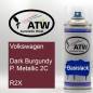 Preview: Volkswagen, Dark Burgundy P. Metallic 2C, R2X: 400ml Sprühdose, von ATW Autoteile West.